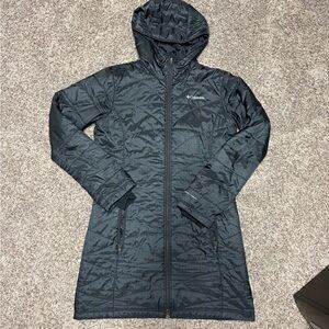 Columbia Women's Medium Black Long Coat